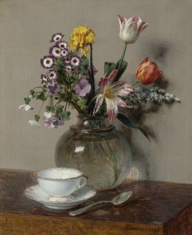 Nature morte à la tasse de café by Henri Fantin-Latour