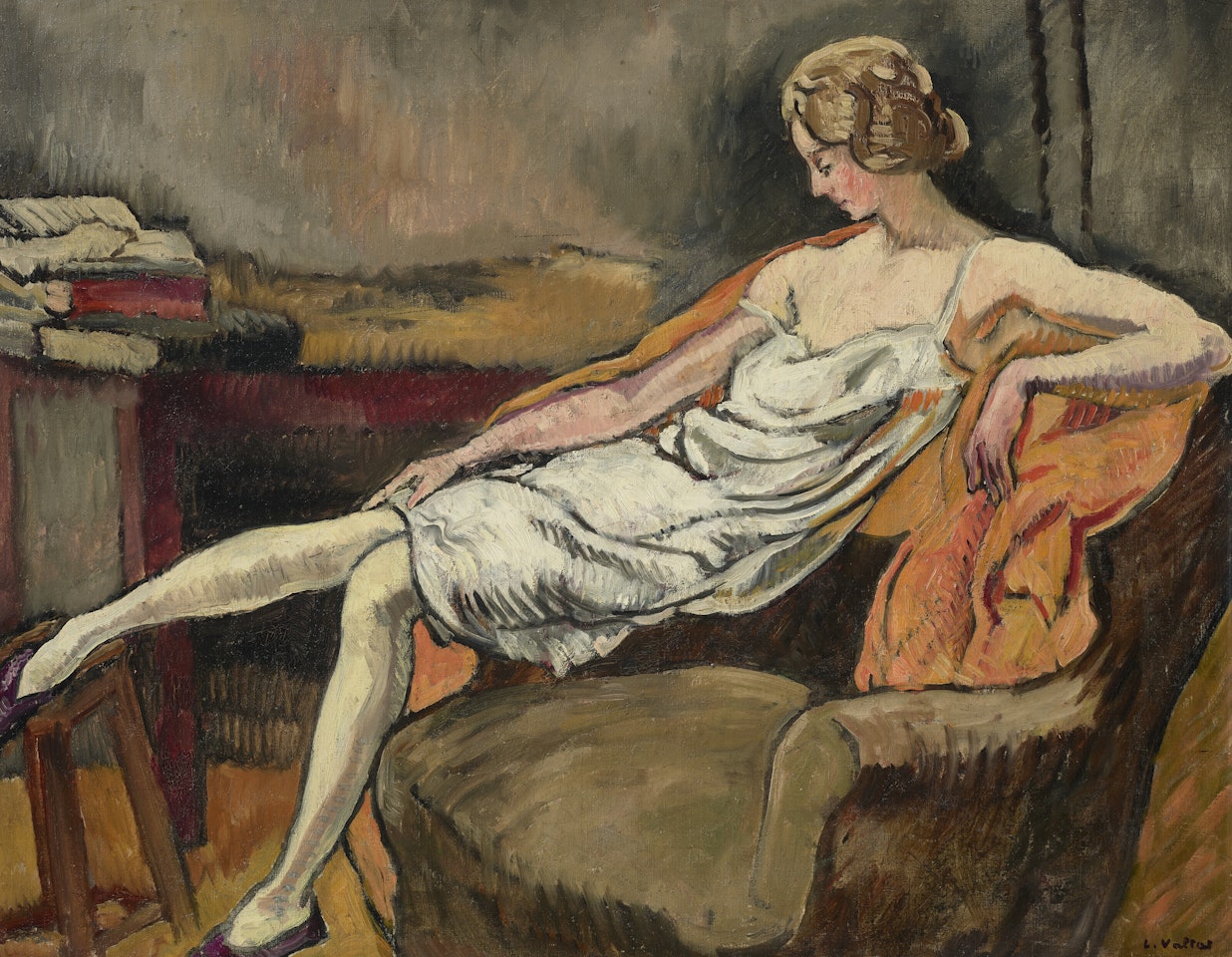 Femme au fauteuil by Louis Valtat