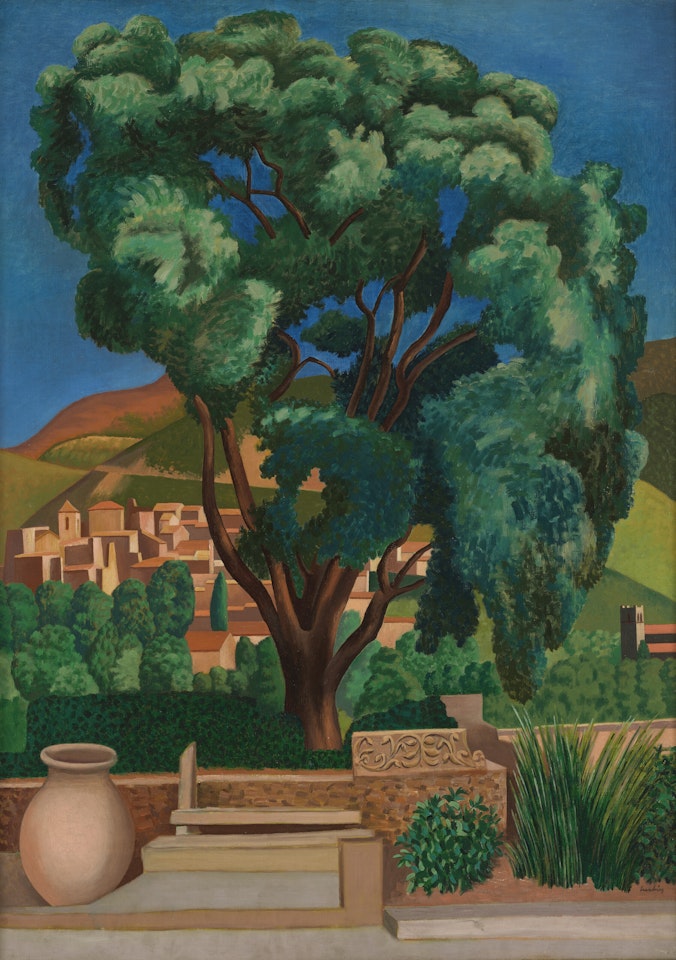 Chêne-liège à Vaison-la-Romaine by Auguste Herbin