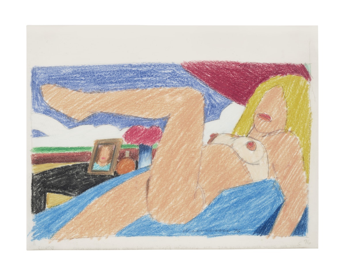 Study for Great American Nude #95 by Tom Wesselmann