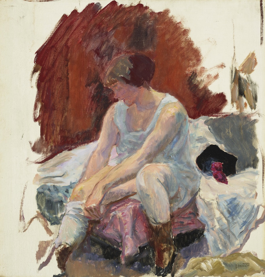 Le lever, les bas by Pierre Bonnard