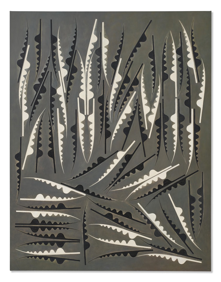 Untitled Composition by Philip Taaffe