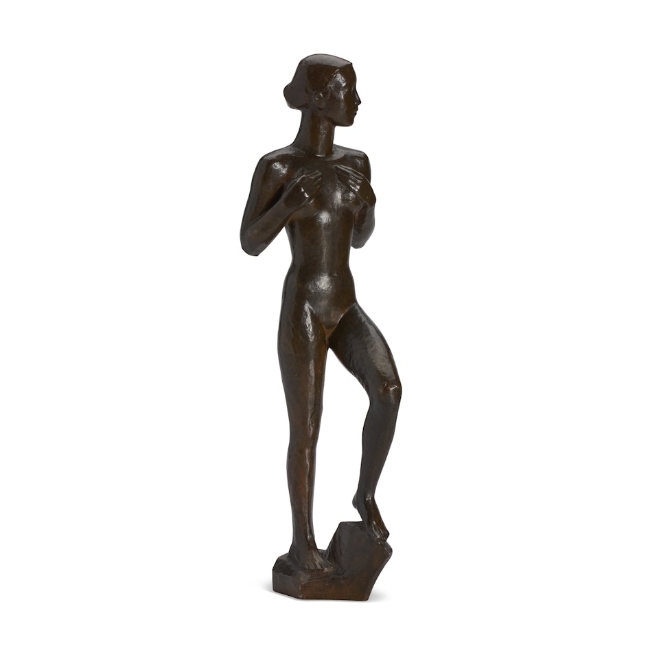 Statuette II (Statuette aufsteigendes Weib) by Georg Kolbe