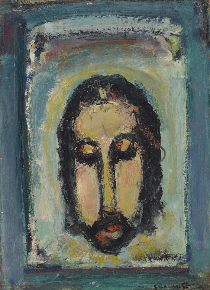 La Sainte Face, dit aussi "Le Saint Suaire" by Georges Rouault