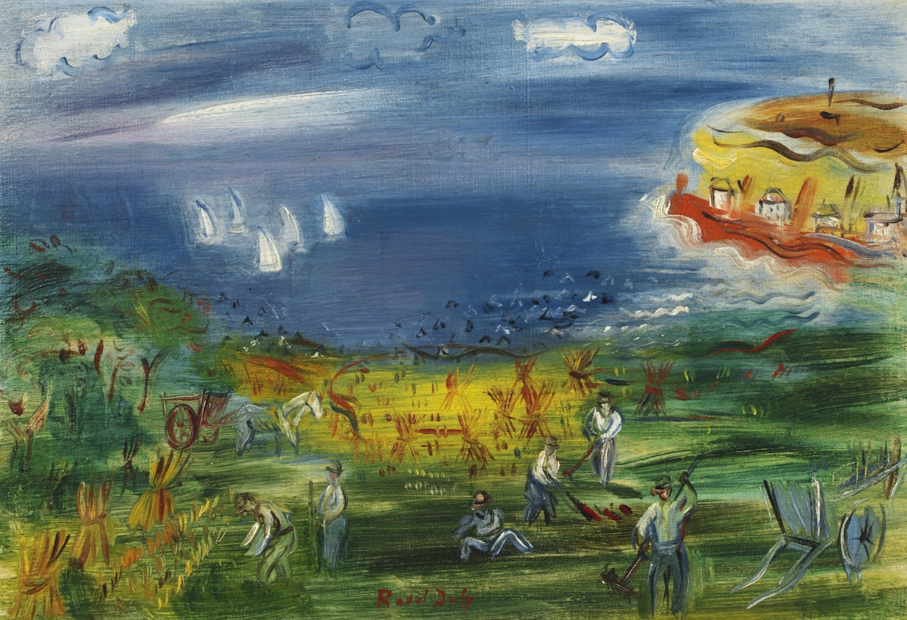 La baie de Sainte-Adresse by Raoul Dufy