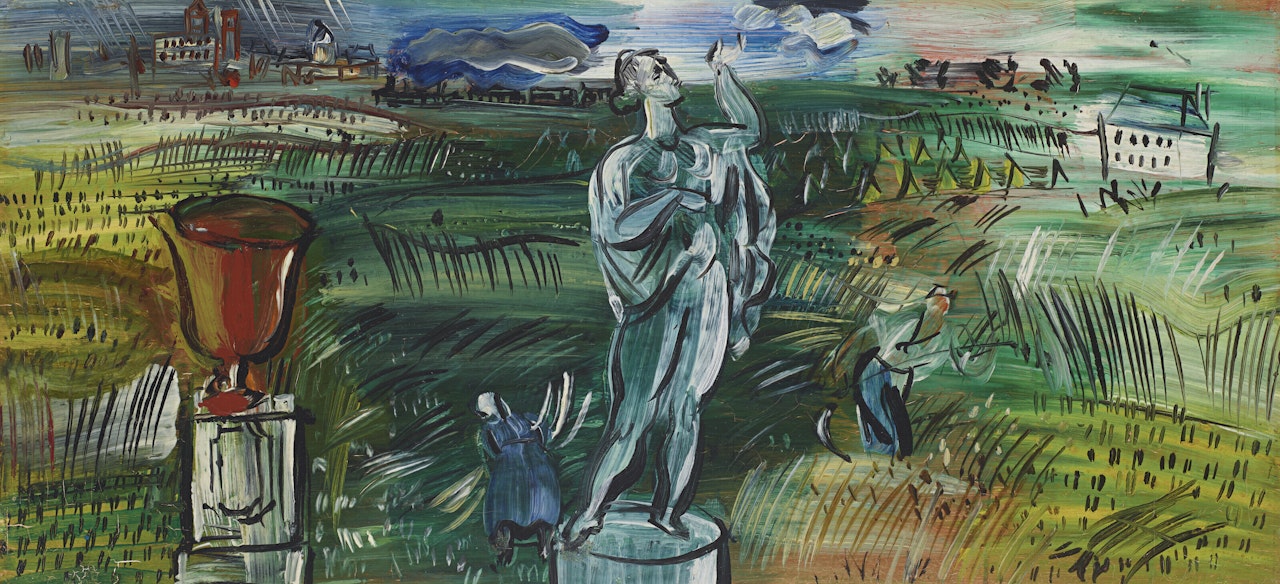 La Statue by Raoul Dufy