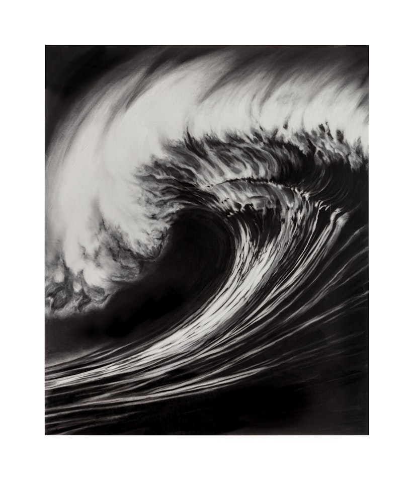 Untitled (Black Blood) by Robert Longo