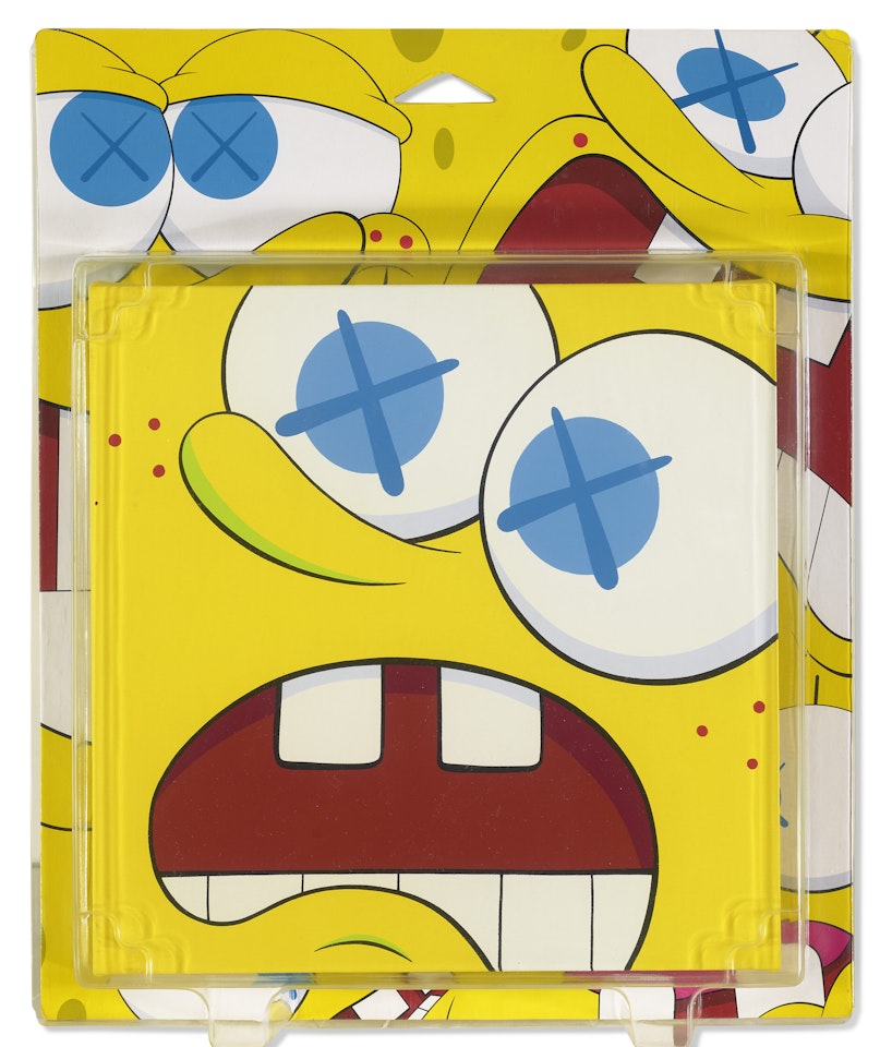 KAWSBOB (IT TOOK FIVE MINUTES), PACKAGE PAINTING SERIES by Kaws