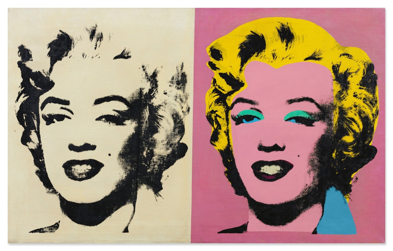 Warhol Marilyns by Elaine Sturtevant