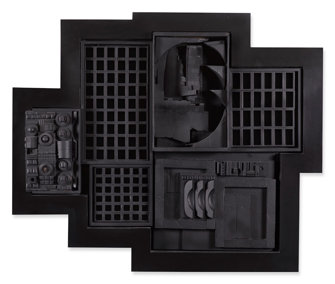 Black Zag S by Louise Nevelson