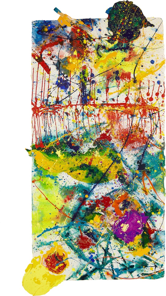Untitled (SF88-399) by Sam Francis