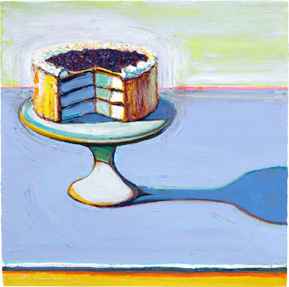 Berry Cake by Wayne Thiebaud