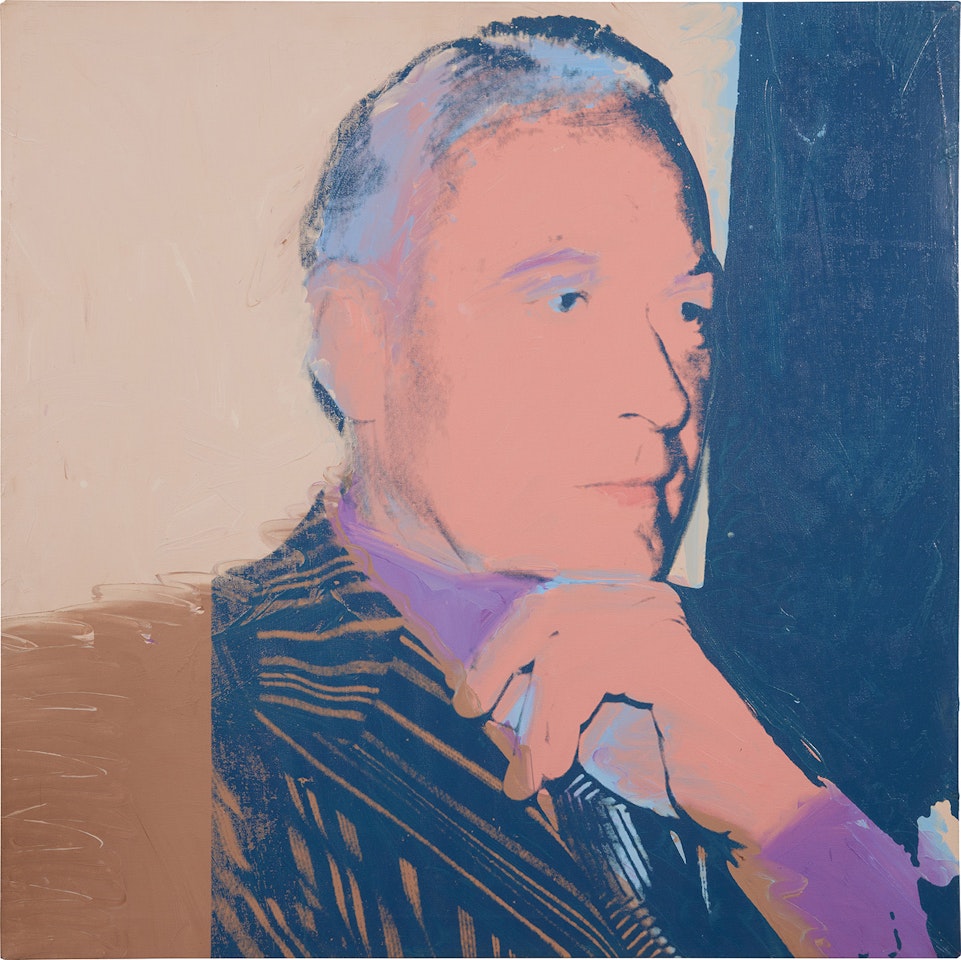 Portrait of Hans Preben Smith by Andy Warhol