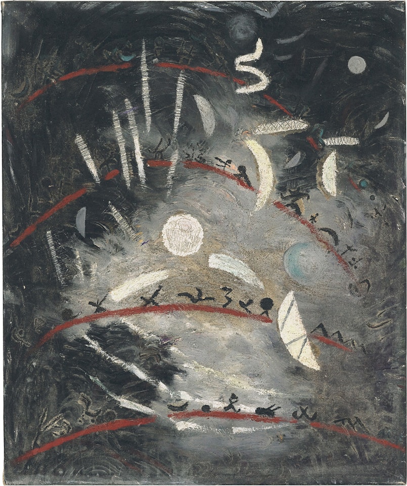 Dans la nuit du commencement by Alice Rahon