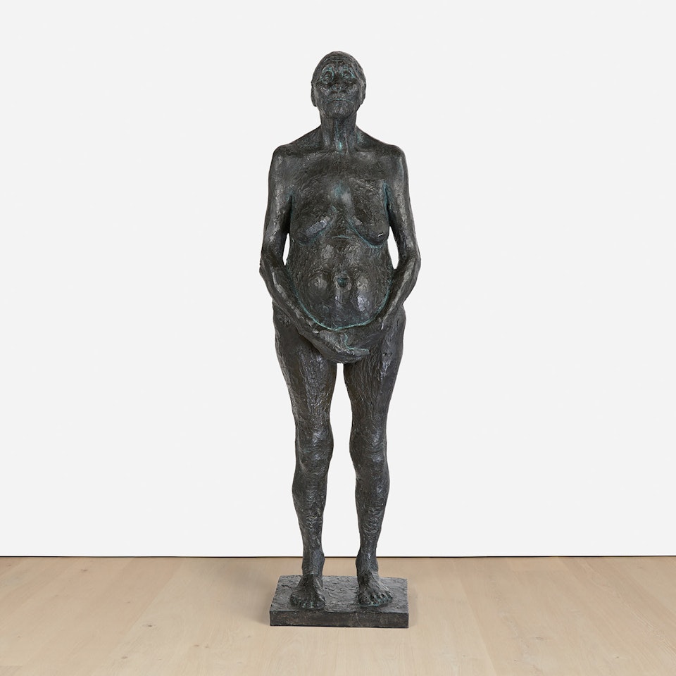Desnudo de anciana by Francisco Zuñiga
