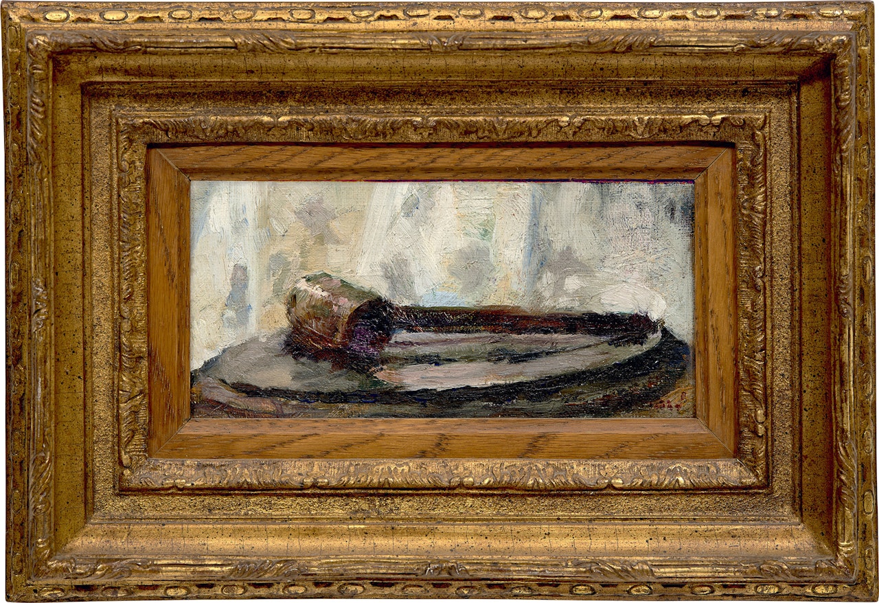 La pipe by Édouard Vuillard