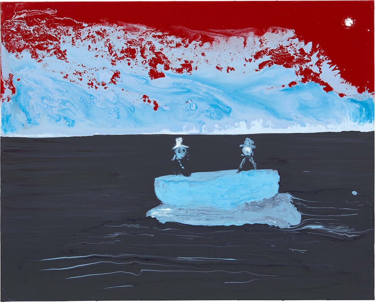 Blue Boat by Genieve Figgis
