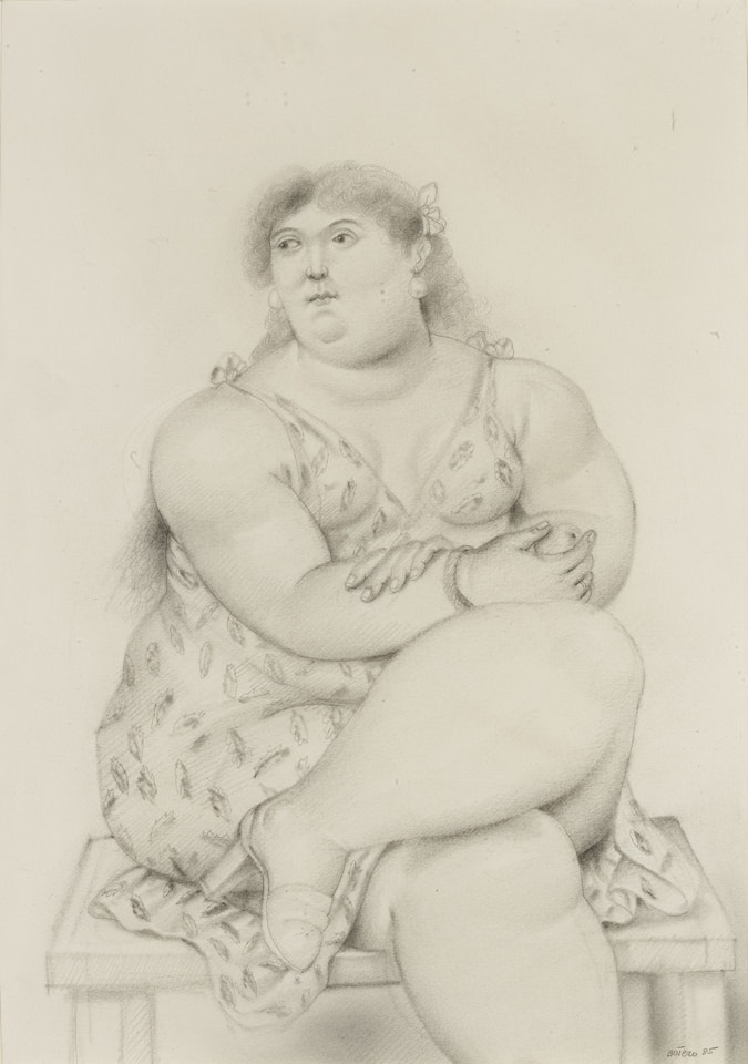 Mujer by Fernando Botero