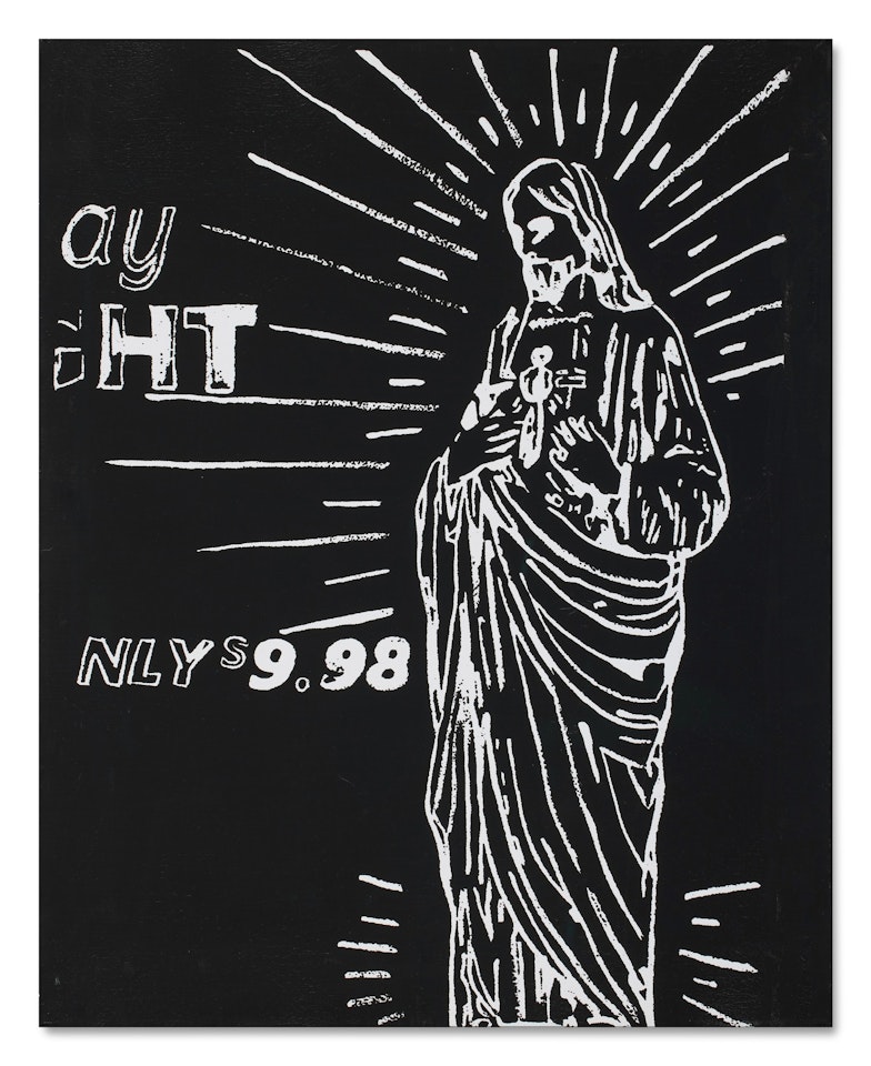 Christ, $9.98 (Negative) by Andy Warhol