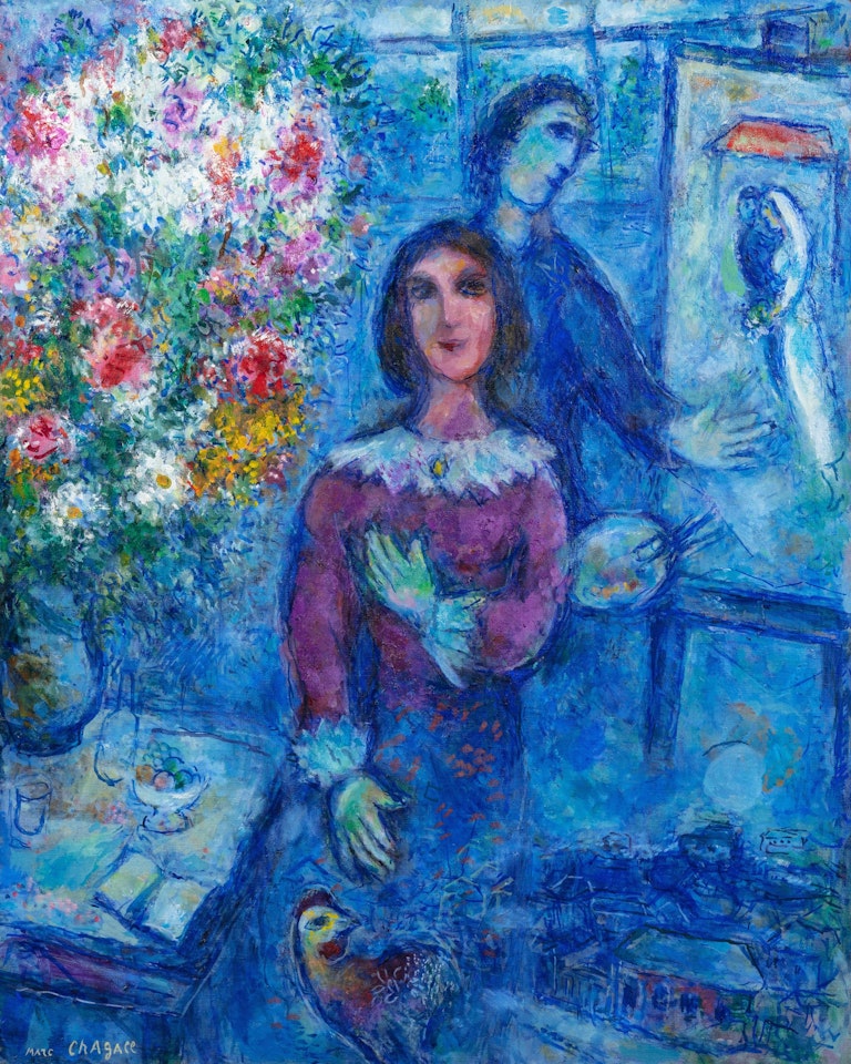 Le Modèle by Marc Chagall