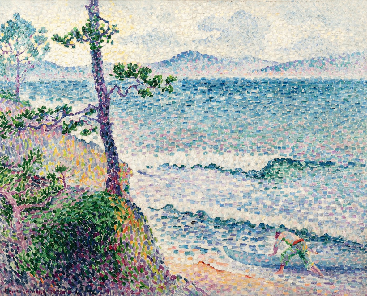 Avant l’orage (La Barque) by Henri Edmond Cross