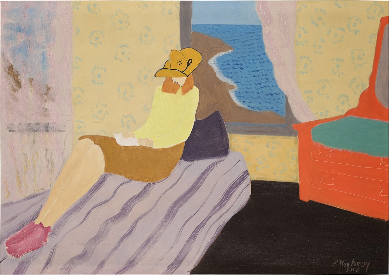 The Letter by Milton Avery