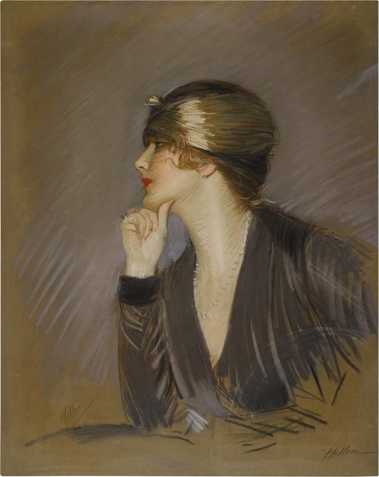 Portrait de Lucette by Paul César Helleu