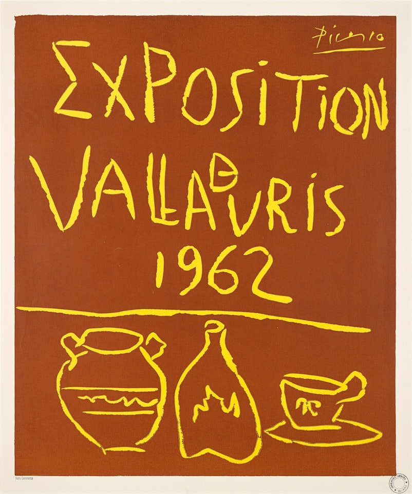 Exposition de Vallauris 1962 (B. 1299; Ba. 1335; Czw. 49; PP. L-156) by Pablo Picasso