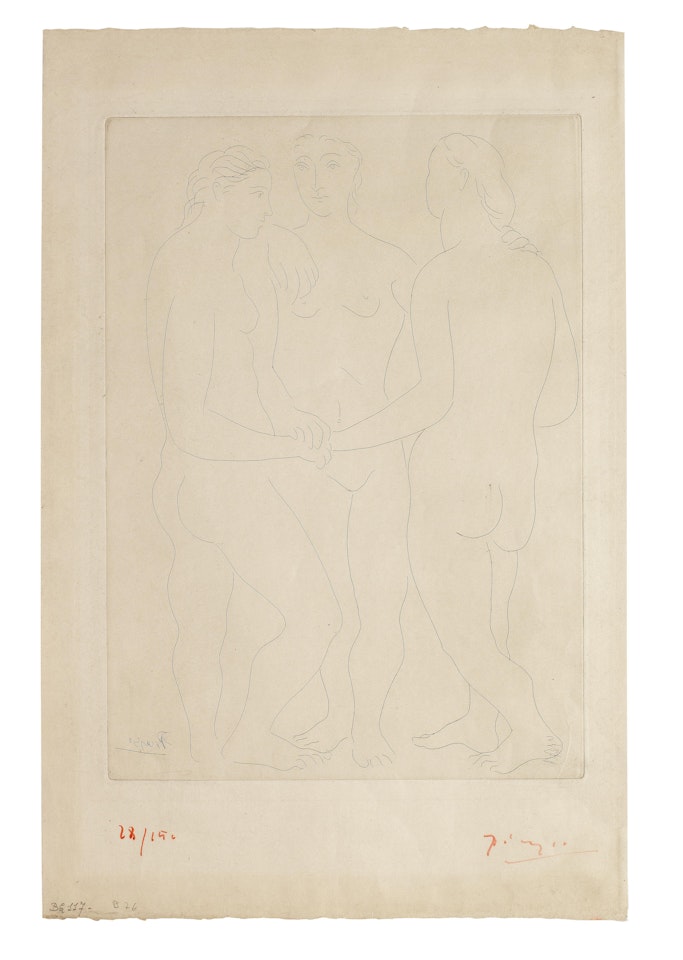 Les Trois Amies by Pablo Picasso