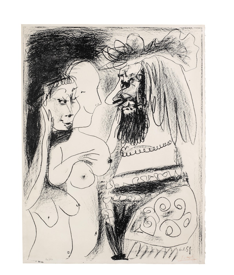 Le vieux roi by Pablo Picasso