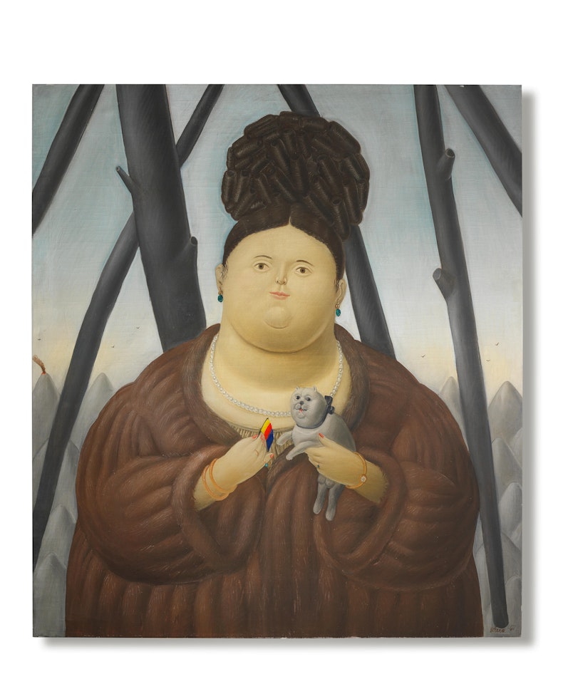 La Primera Dama by Fernando Botero