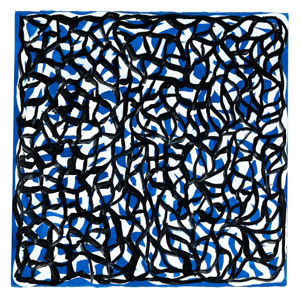 Irregular Grid by Sol LeWitt