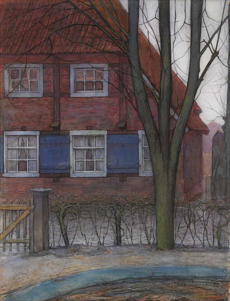 The Weavers' House by Piet Mondrian