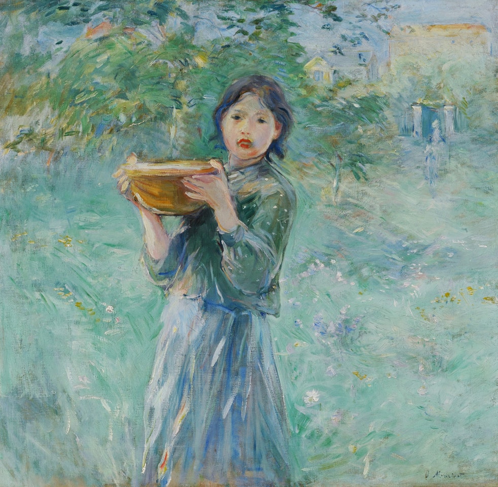 La Jatte de lait by Berthe Morisot
