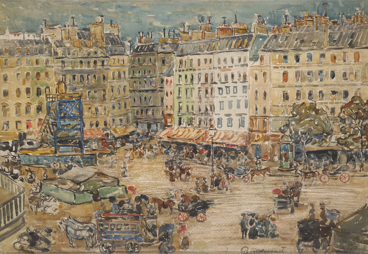 Montparnasse by Maurice Prendergast