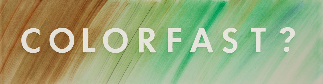 Colorfast? [#5] by Ed Ruscha