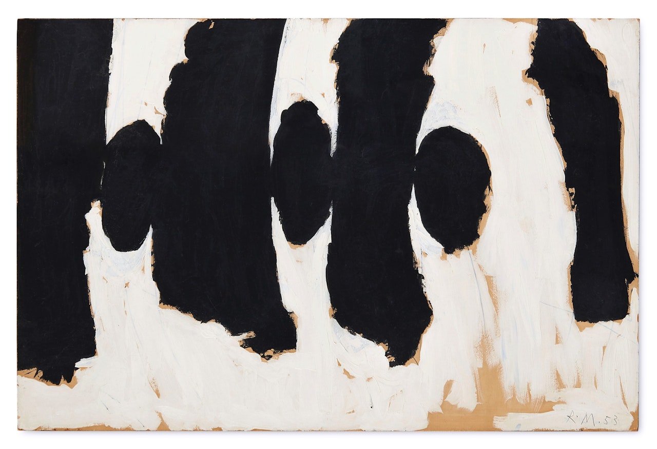 Spanish Elegy XIV (Palamos) by Robert Motherwell