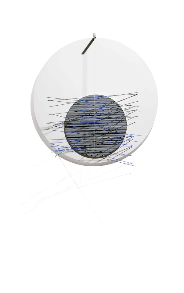 Rond avec cobalt by Jesus Rafael Soto