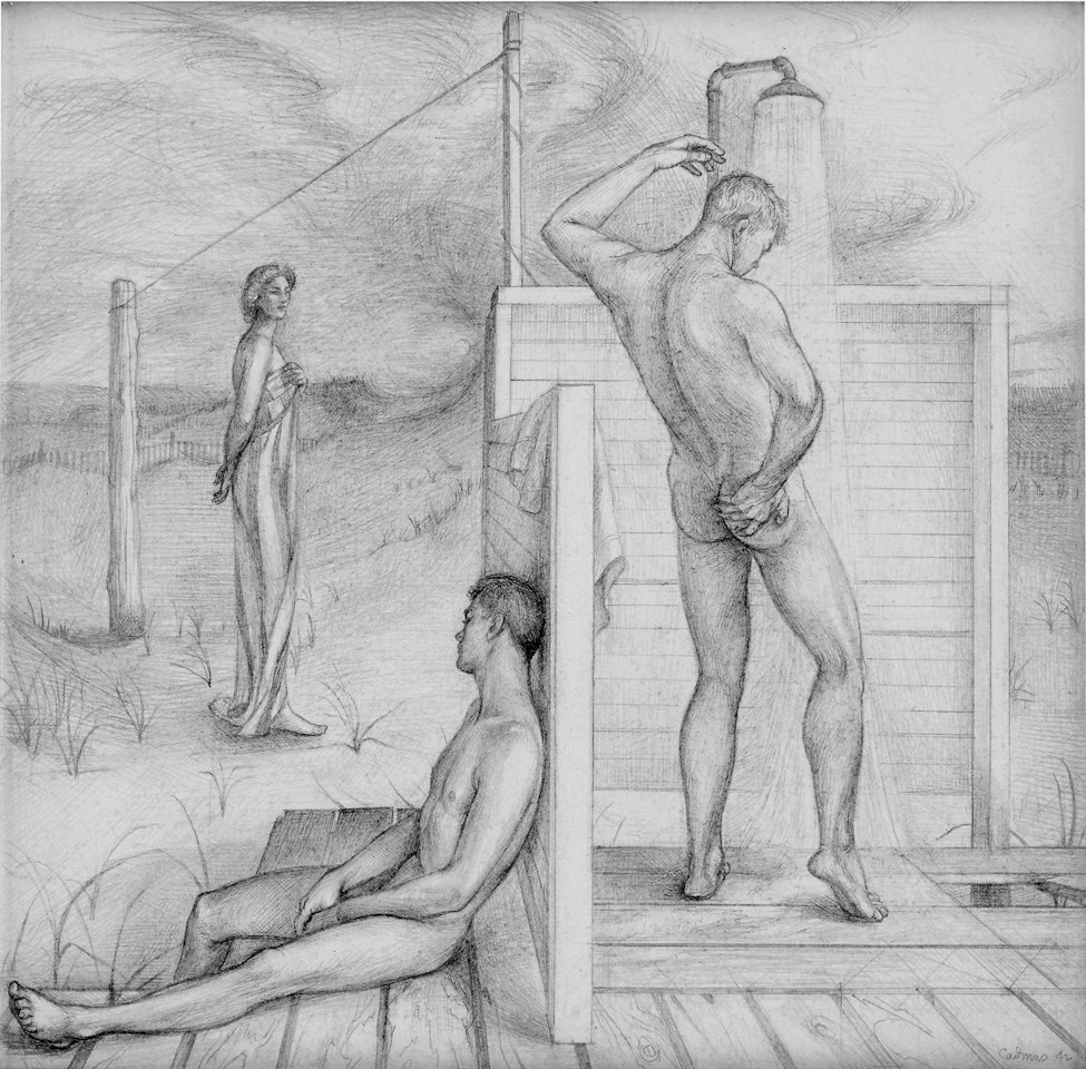 Study for "The Shower by Paul Cadmus