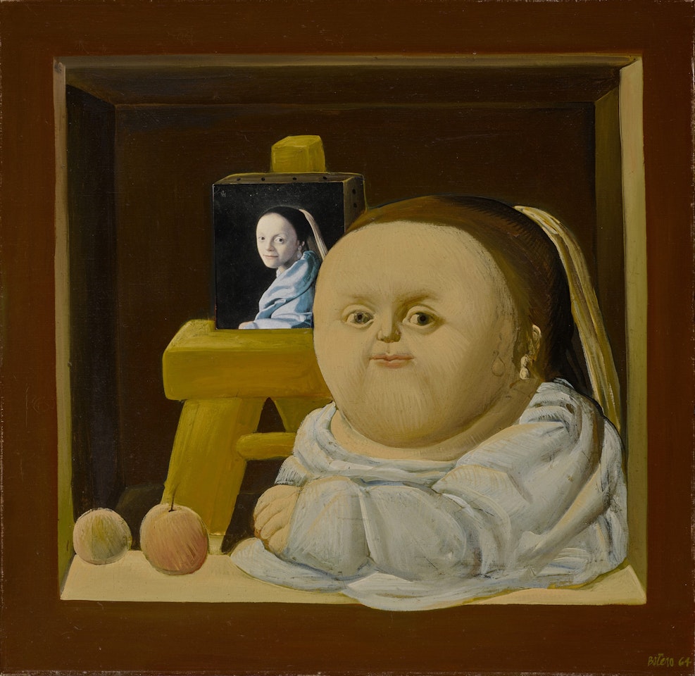 El taller de Vermeer by Fernando Botero