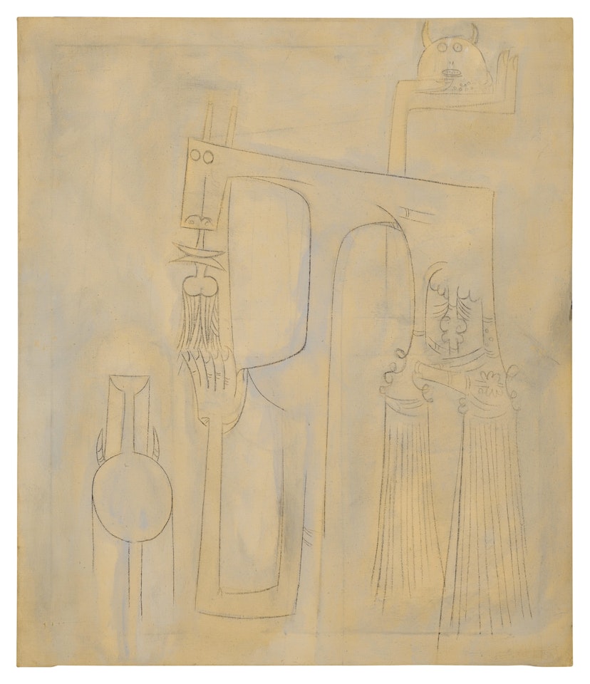Sur la main droite by Wifredo Lam