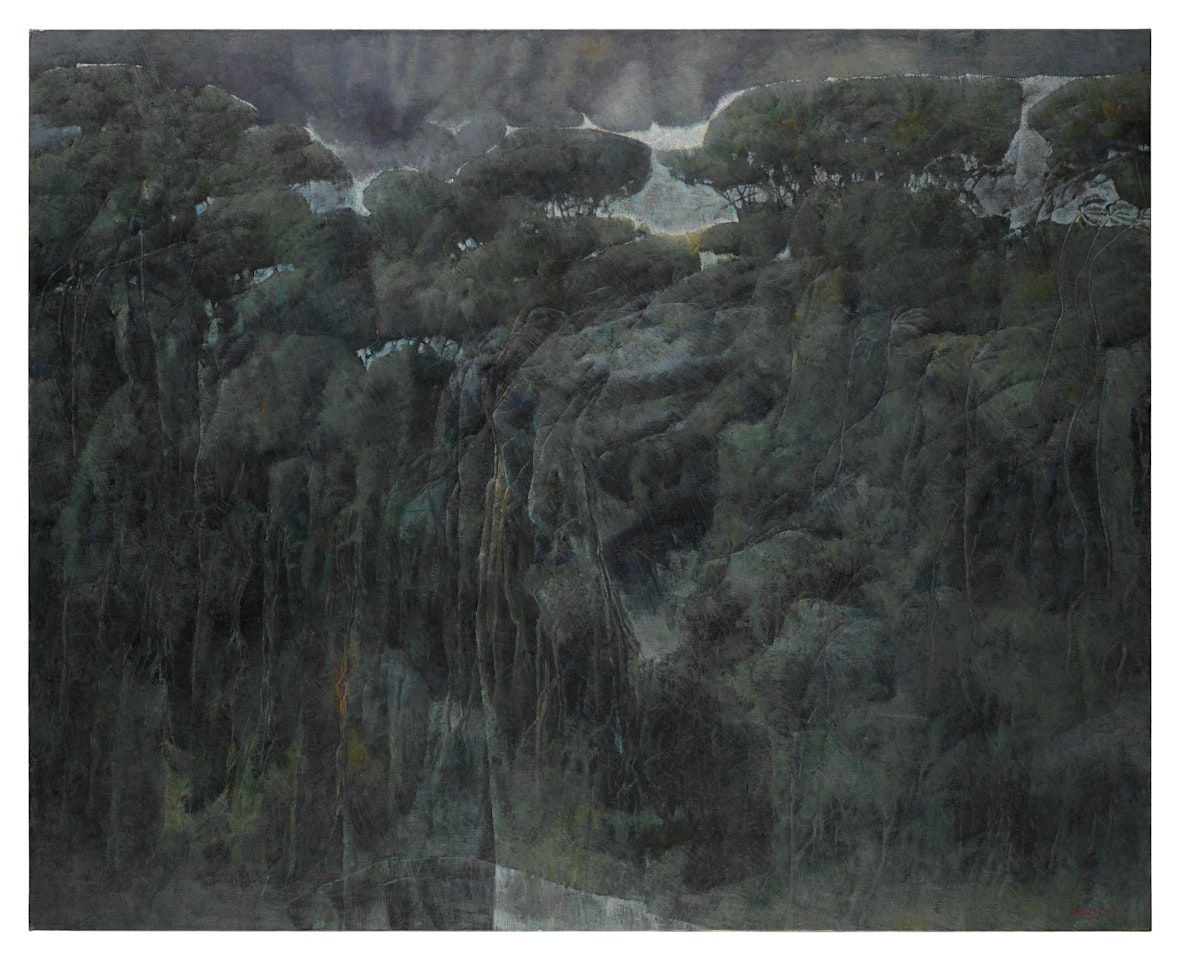 Forêt tropicale dans un orage (No. 2) by Armando Morales