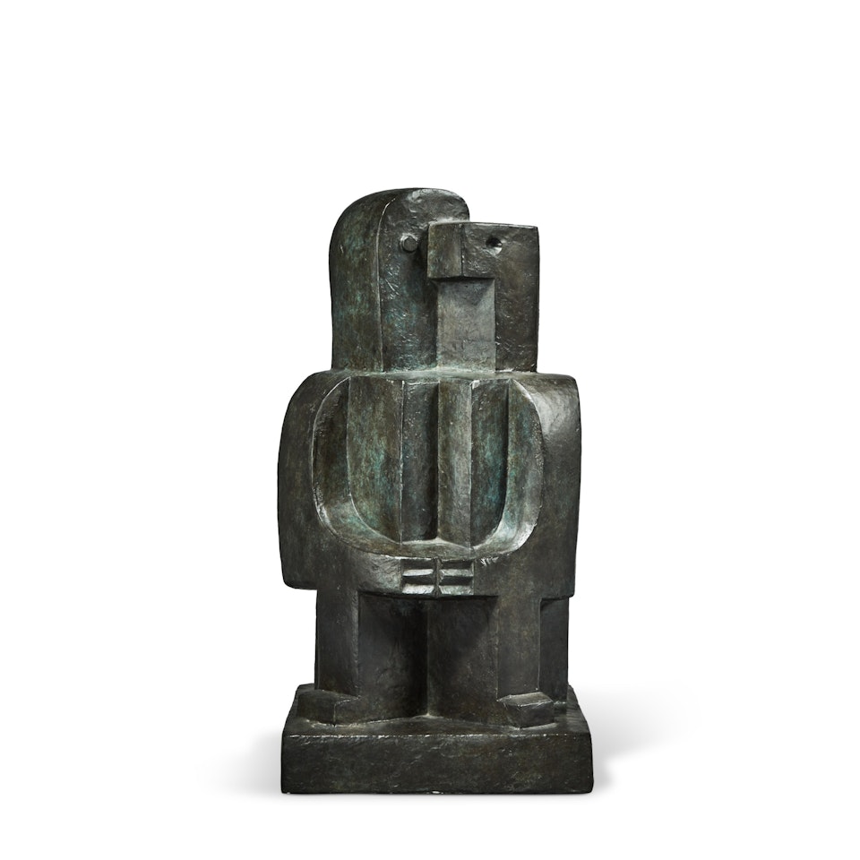 Homme assis by Jacques Lipchitz