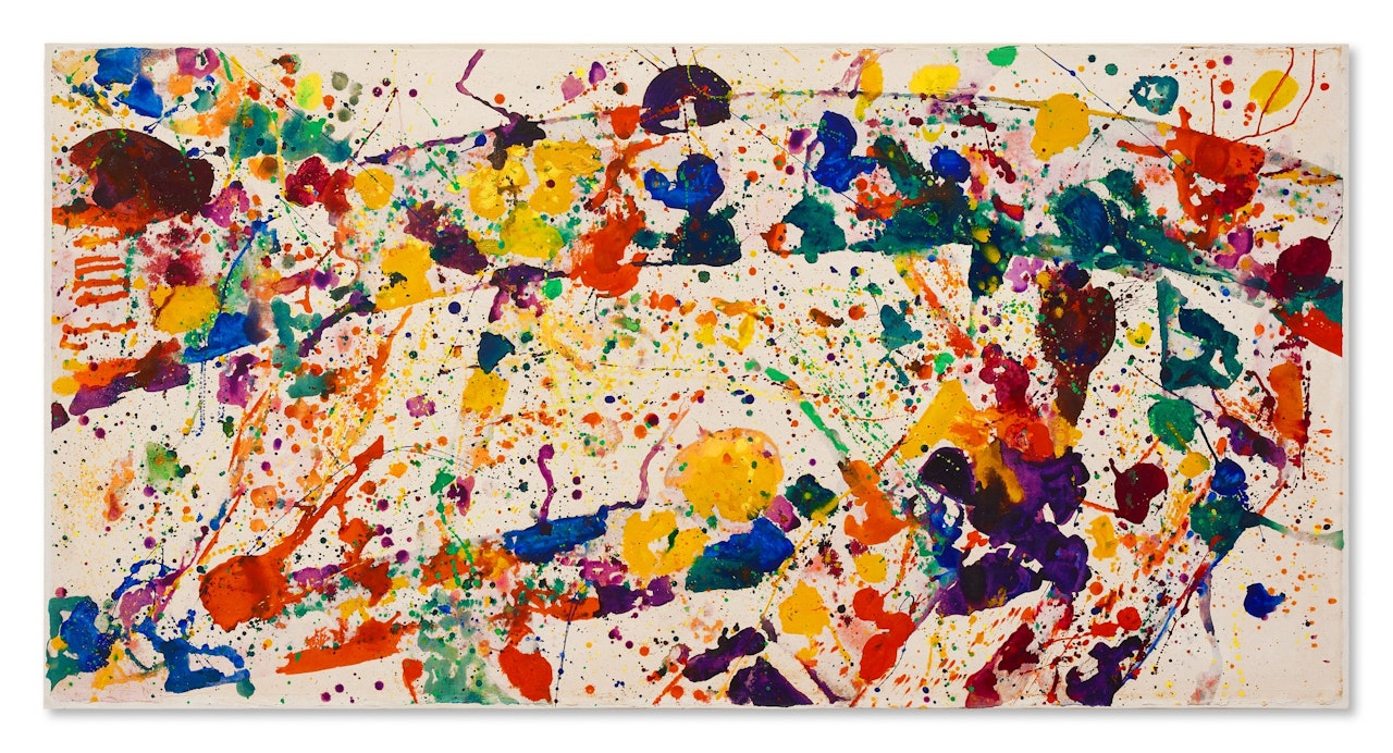 Untitled by Sam Francis