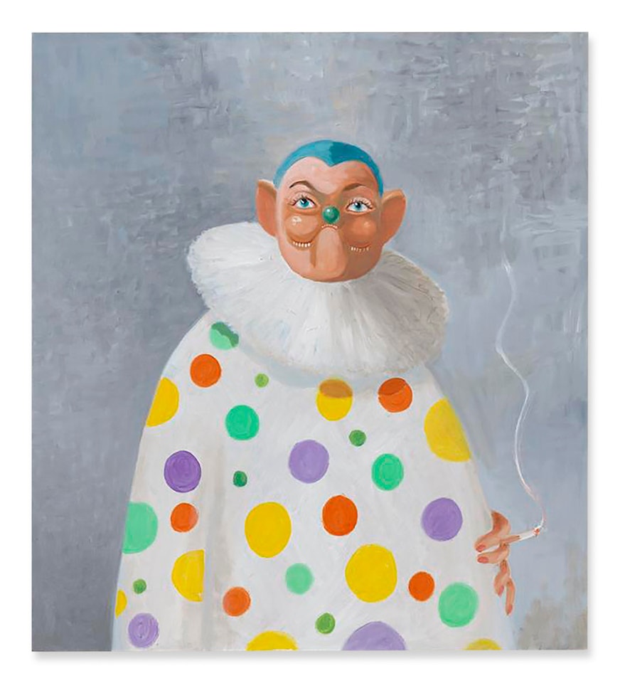 Memories of Bozo’s Father by George Condo