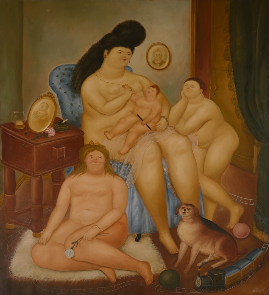 Familia Protestante by Fernando Botero