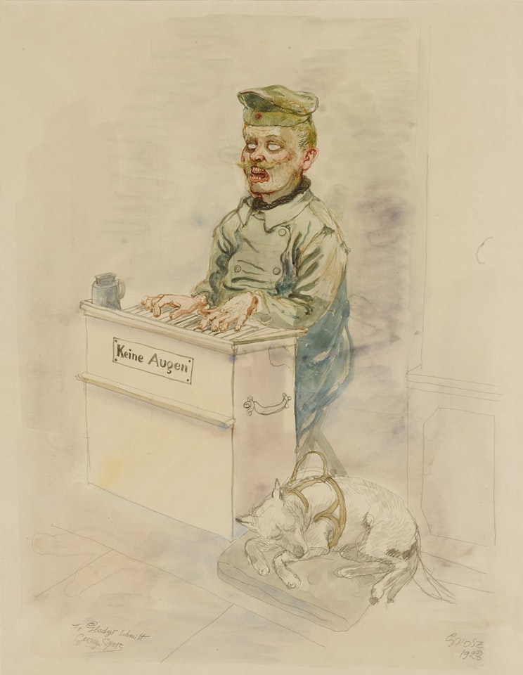 Keine Augen by George Grosz