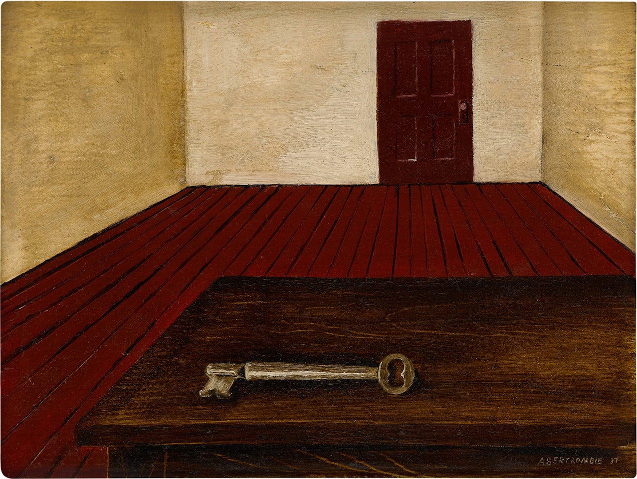 Untitled (Key on Table) by Gertrude Abercrombie