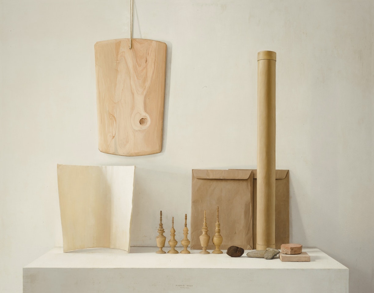 Wood from the Sahara (Still Life with Cutting Board) by Claudio Bravo