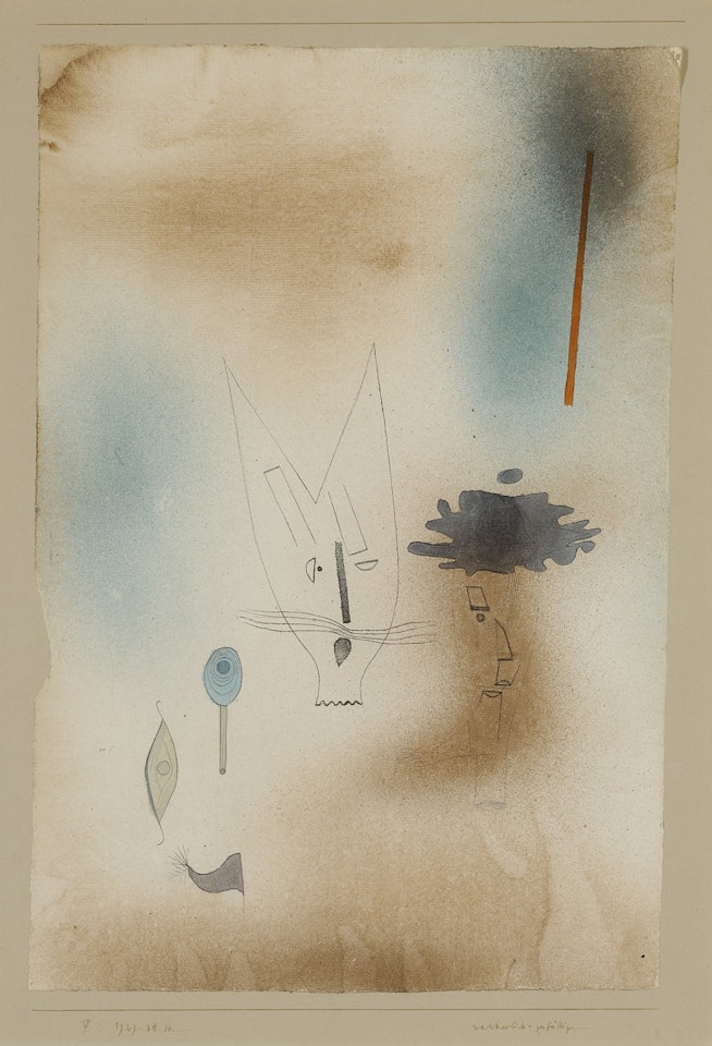 Nachbarlich-Zufällig by Paul Klee